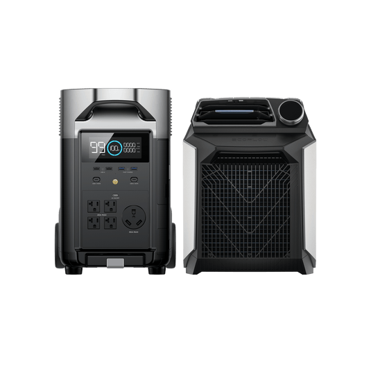EcoFlow Wave Portable Air Conditioner + EcoFlow DELTA Pro